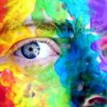 colour face