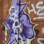 Flower graffit